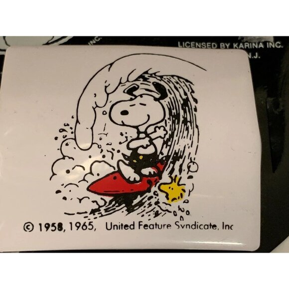 Vintage Karina Inc Peanuts Snoopy & Woodstock Hair Barrette Clip (986) - Picture 2 of 3